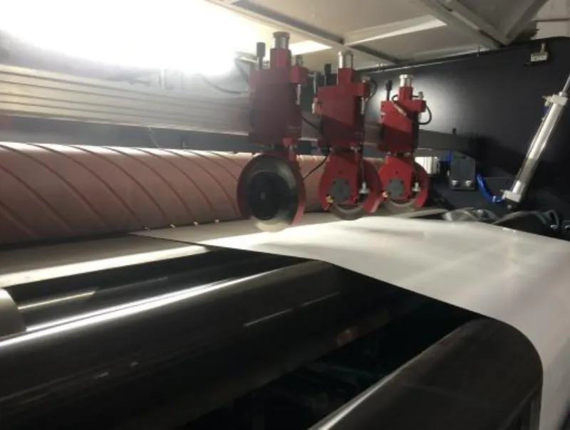 Double Rotary Sheet Cutting Machine