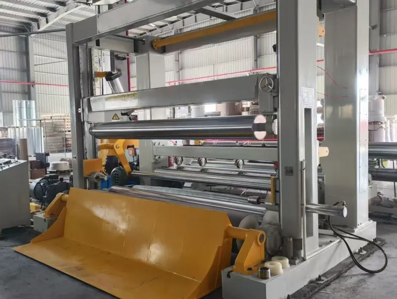 Bottom Feed Slitting Rewinder