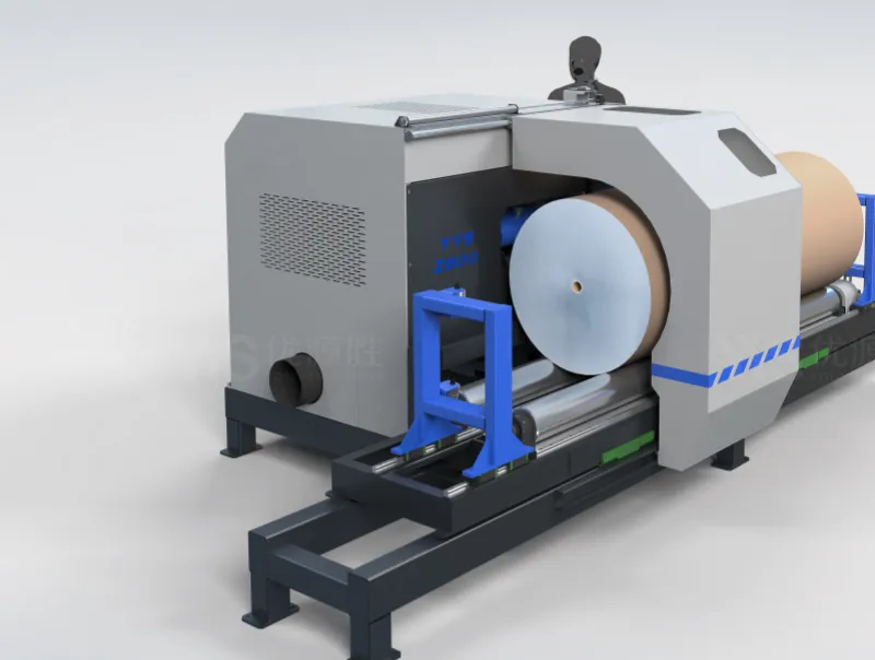 Non-Woven Fabric Roll Slitting Machine