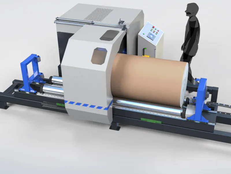 Non-Woven Fabric Roll Slitting Machine